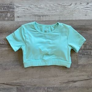 Aqua NVGTN Open Back Crop